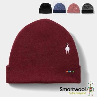 【SmartWool】Thermal 美麗諾羊毛反摺毛帽.雙面可戴護耳保暖帽.針織毛帽/ SW0SW956
