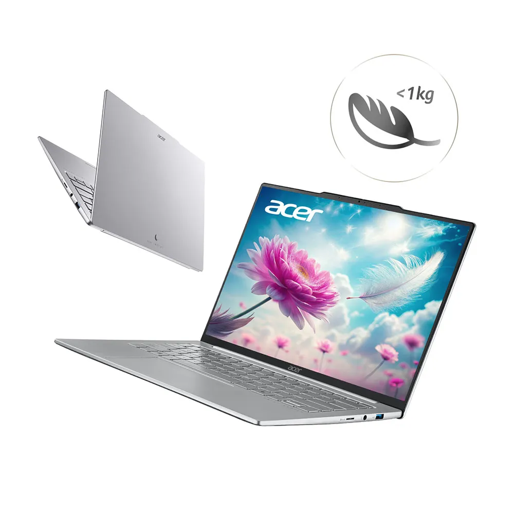 【Acer 宏碁】14吋CU5極致輕薄AI筆電-浮光銀(Swift Air/SFA14-71M-55BF/Ultra 5-125H/16G/512G/W11)