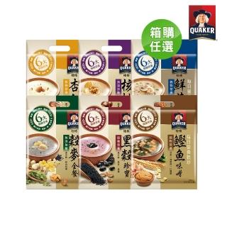 【QUAKER 桂格】每日營養穀珍麥片x15袋/箱出