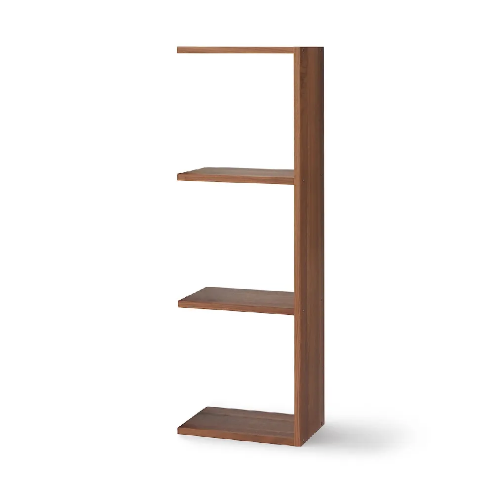 【MUJI 無印良品】自由組合層架/胡桃木/3層/追加用(大型家具配送)