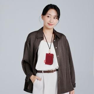 【satana】Soldier 趣淘證件零錢包 收納包 輕量防潑水 臺灣製 SOS3205-634-秋嶺紅