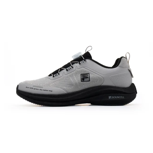 【FILA】Impulse 男慢跑鞋-灰/黑 (1-J908A-400)