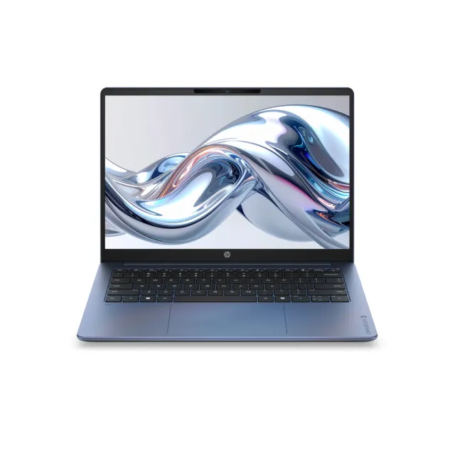 【HP 惠普】14吋高通 Snapdragon X1-26-100輕薄筆電(OmniBook 3 14-hz0016QU/16G/512G SSD/Win11/冰洋藍)