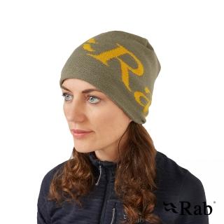 【RAB】Logo Beanie 經典LOGO針織豆豆帽 淺卡其/撒哈拉黃 #QAB39