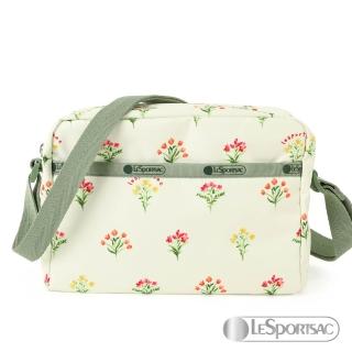 【Lesportsac】側背隨身包(夏日花境)