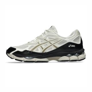 【asics 亞瑟士】GEL-NYC 男 休閒鞋 復古 流行 米 黑(1203B081-020)