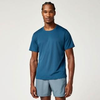 【BROOKS】男短袖上衣 Dash 短袖上衣 靛藍 (211581457)