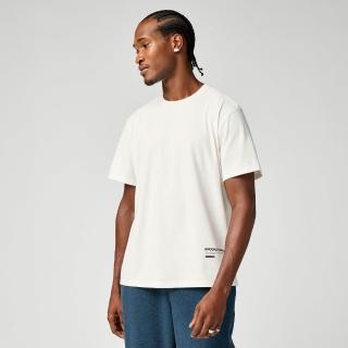 【BROOKS】男短袖上衣 Graphic 短袖上衣 骨瓷白/經典黑 (211591225)