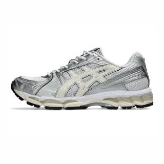 【asics 亞瑟士】GEL-Kayano 12.1 男女 休閒鞋 復古 流行 銀 米(1203A759-106)