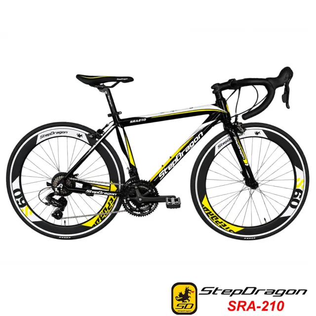 【StepDragon】SRA-210 破風者 21速 鋁合金彎把公路車 - 100%出貨