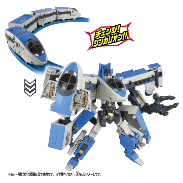 【PLARAIL 鐵道王國】SGX-08 新幹線變形機器人 500 回聲號(2026復刻版)