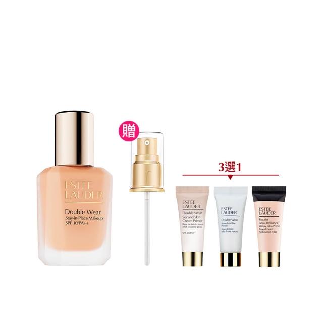 【Estee Lauder 雅詩蘭黛】粉持久極致完美持妝粉底SPF10/PA++30ml(新版粉持久/週年慶限定組)