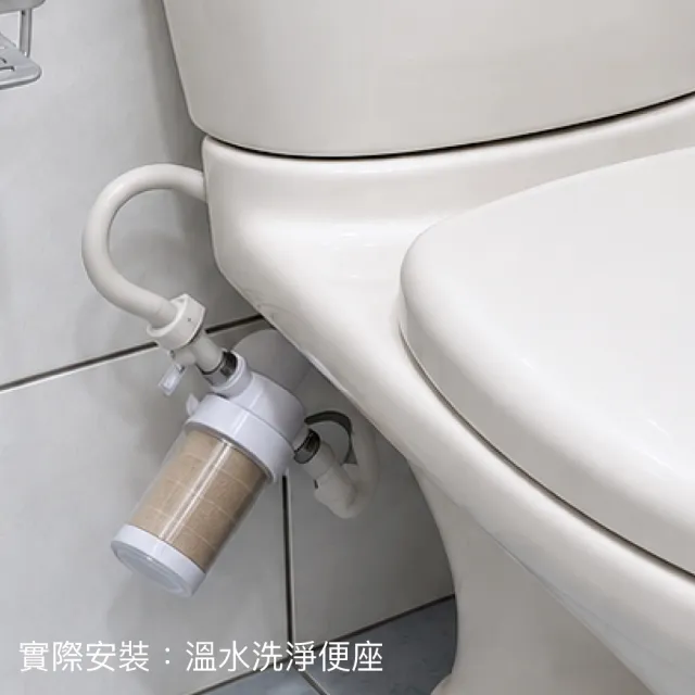 【CAESAR 凱撒衛浴】沐浴龍頭 / 免治馬桶專用 極淨純水過濾器濾芯 6 入組( PP過濾綿＋亞硫酸鈣除氯)