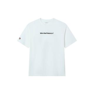 【GIORDANO 佐丹奴】男裝寶可夢印花短袖T恤 Pokemon系列(02 皎白)