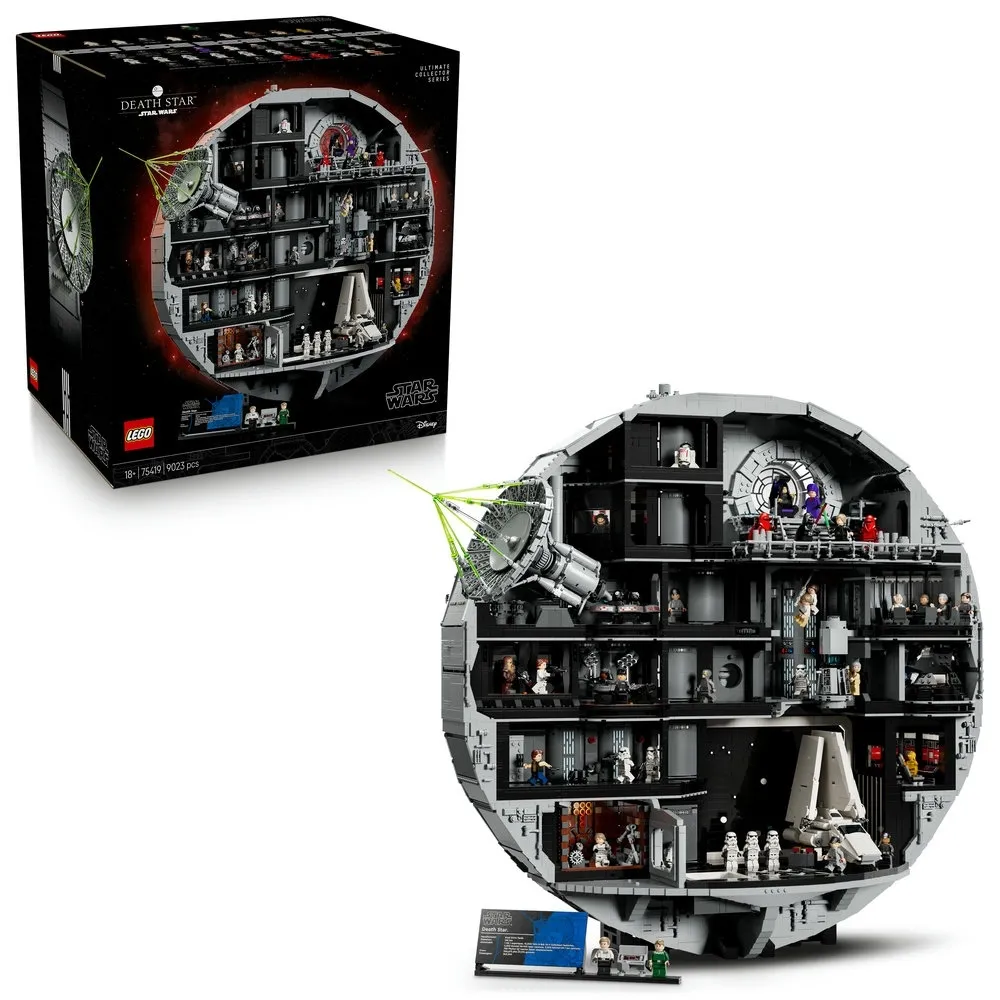 【LEGO 樂高】星際大戰系列 75419 死星(星戰 居家擺設 積木 玩具)