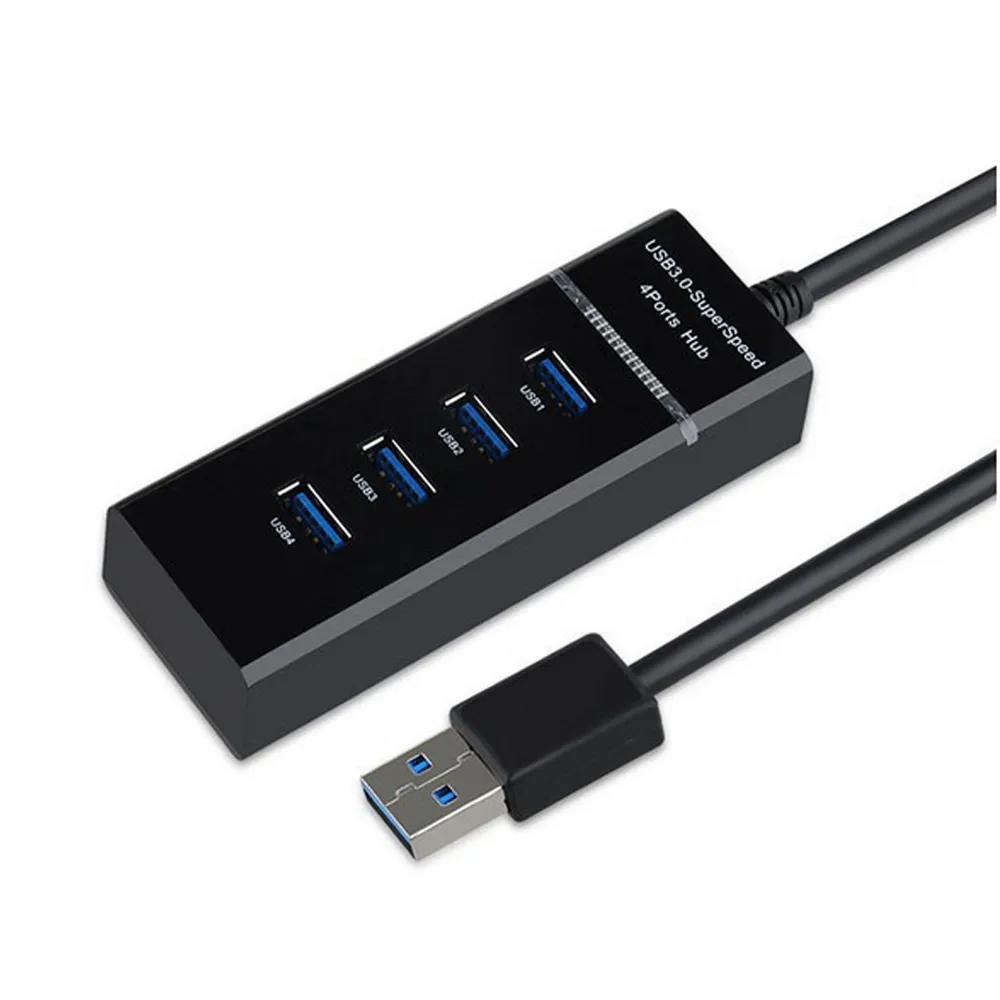 【JHS】USB3.0 4口HUB集線器 延伸器 30 CM(筆電分線器 OTG 擴展器 擴充槽 電腦HUB 集線器 USB擴充)