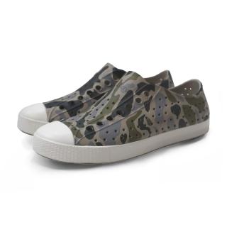 【Native Shoes】native JEFFERSON WANDERFOAM PRINT 休閒洞洞鞋 灰綠/迷彩 男 F0000233-1306 no560