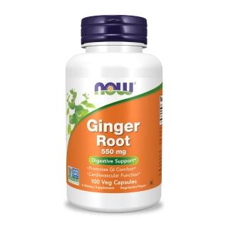 【NOW Foods】薑根精華膠囊1瓶(100顆) Ginger Root/女性呵護