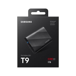 【Samsung 三星】T9 1TB Type-C USB 3.2 Gen 2x2 外接式ssd固態硬碟(MU-PG1T0B/WW)
