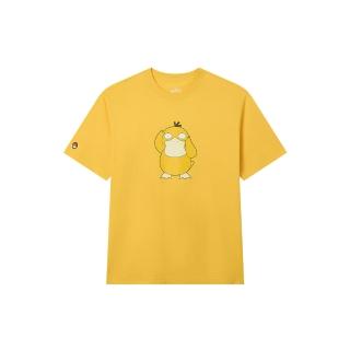 【GIORDANO 佐丹奴】男裝寶可夢印花短袖T恤 Pokemon系列(41 水仙花黃)