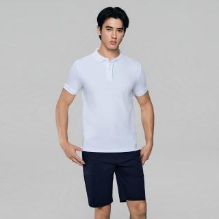 【GIORDANO 佐丹奴】男裝涼感抗UV短袖POLO衫(多色任選)