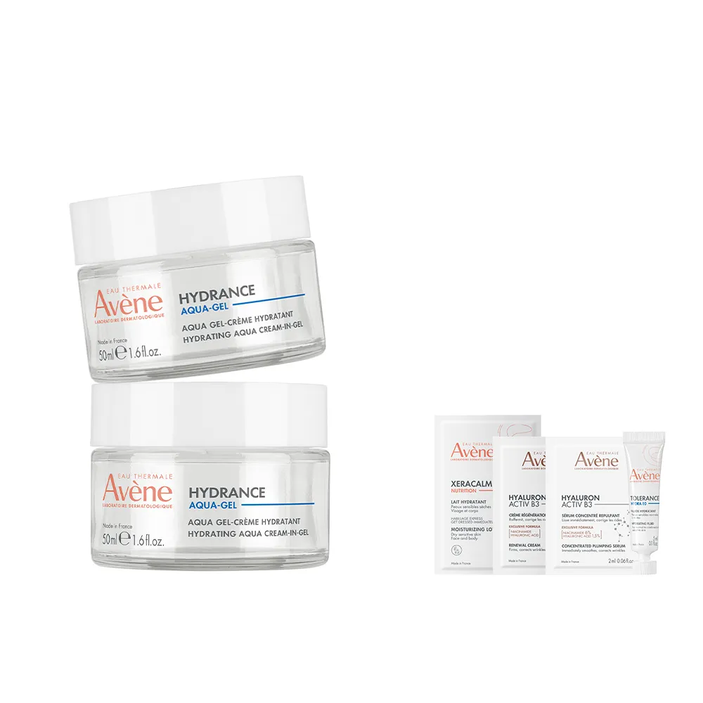 【Avene 雅漾】官方直營 水光加倍組(50mlx2入)