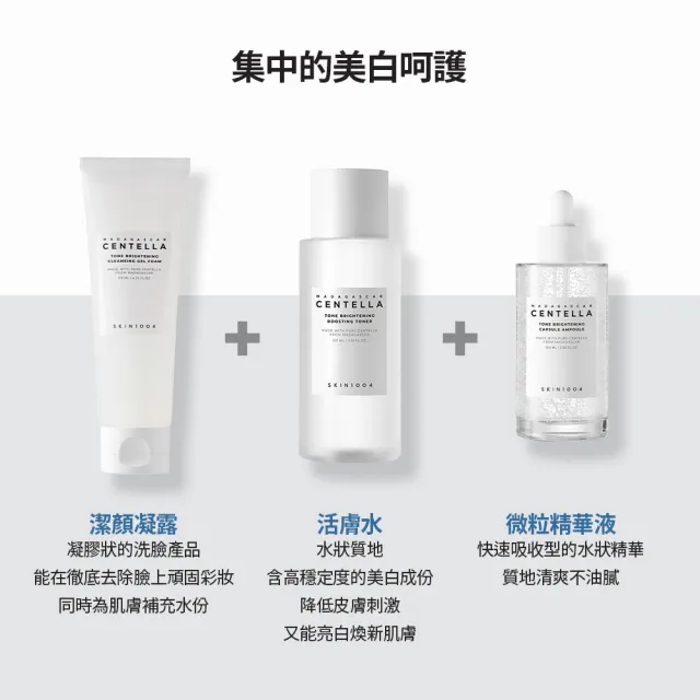 【Skin1004】官方直營 馬達加斯加積雪草{美白}微粒精華液 100ml