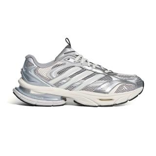 【adidas 愛迪達】Xlg Supersonic 男鞋 女鞋 銀白色 緩震 透氣 運動 休閒 慢跑鞋 LB2230