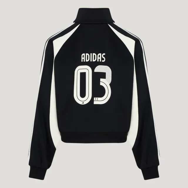 【adidas 愛迪達】Tiro Jkt 女 立領外套 運動外套 休閒穿搭 黑白(KZ4166)