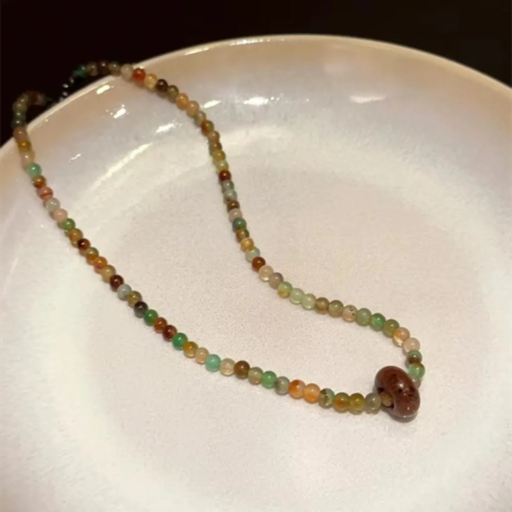 【Penny 珮妮】孔雀瑪瑙金天鵝石吊墜項鍊(母親節 交換禮物 送女友 生日禮物 情人節 尾牙 新年禮物 結婚)