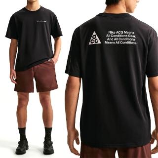 【NIKE 耐吉】As M Acg Df Tee Lse Mbr Lt 男款 黑色 寬鬆 印花 短袖 IR6986-010
