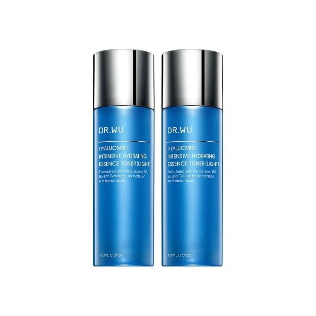 【DR.WU 達爾膚】玻尿酸保濕精華化妝水150ML(清爽型 2入組)