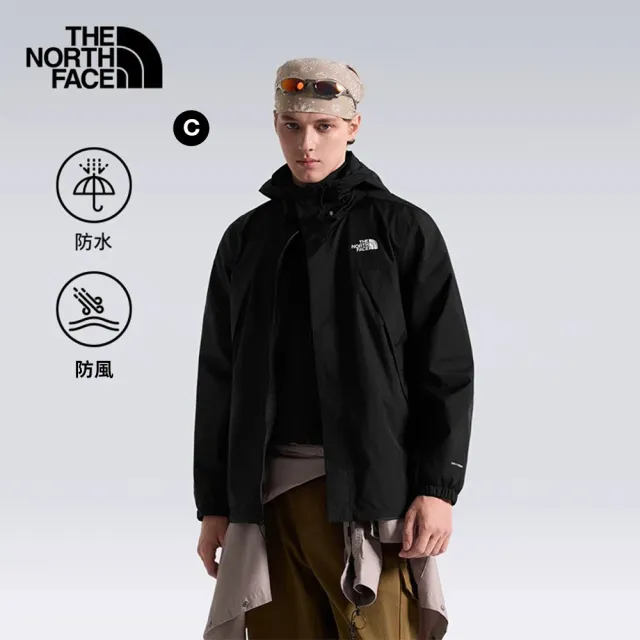【The North Face】線上獨家款｜男女款防水抓絨內裡DRYVENT三合一外套 (多款任選)