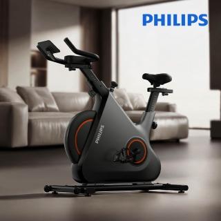 【Philips 飛利浦】FIT3104B3 飛利浦智發電訓練單車-小野馬Pro(32段阻力/人體工學3D座墊/免插電/包覆飛輪)