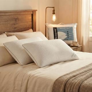 【Simmons】席夢思 美國 黑標Beautyrest 席夢思頂級涼感記憶枕 2入組