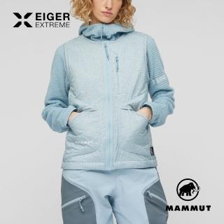 【Mammut 長毛象】Eiger Free Light IN Vest W 極限艾格輕量繩化纖保暖背心 星雲灰 女款 #1013-04980