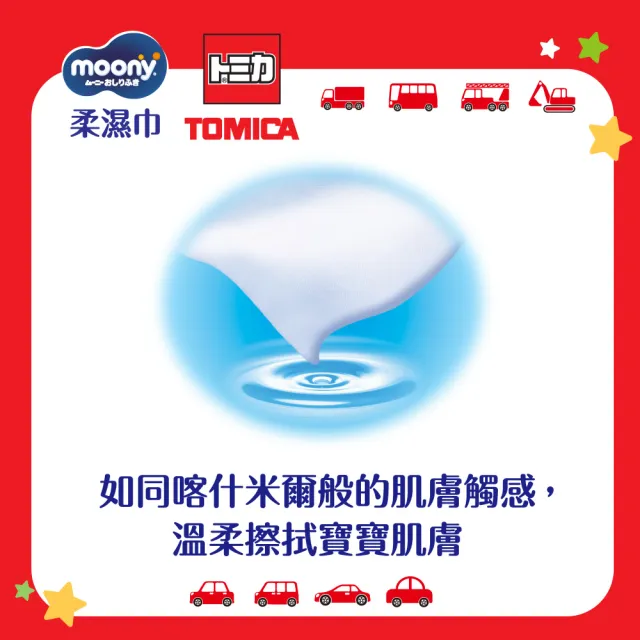 【滿意寶寶】Tomica純水濕巾20包/箱(嬰兒濕紙巾)