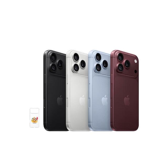 【Apple】iPhone 18 Pro(256G/6.3吋)(松山霞海透明防摔殼組)