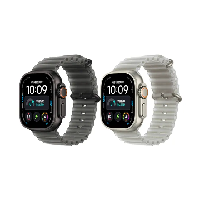 充電器支架組【Apple】Apple Watch Ultra 4 GPS+Cellular 49mm(鈦金屬錶殼搭配海洋錶環)