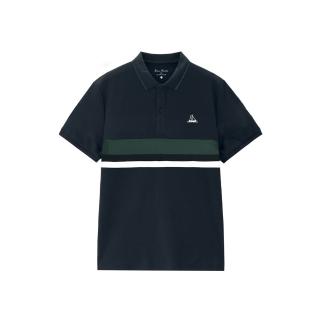 【GIORDANO 佐丹奴】男裝機能涼感防曬拼色短袖POLO衫(多色任選)