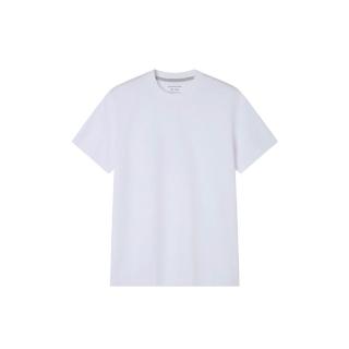 【GIORDANO 佐丹奴】男裝Sorona彈力保型竹節棉短袖T恤(多色任選)