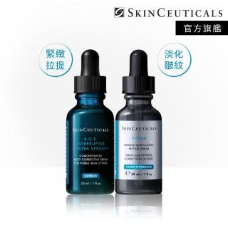【Skin Ceuticals 修麗可】A.G.E.極效賦活緊緻精華 30ml+P-TIOX 超勝抗皺極光精華 30ml