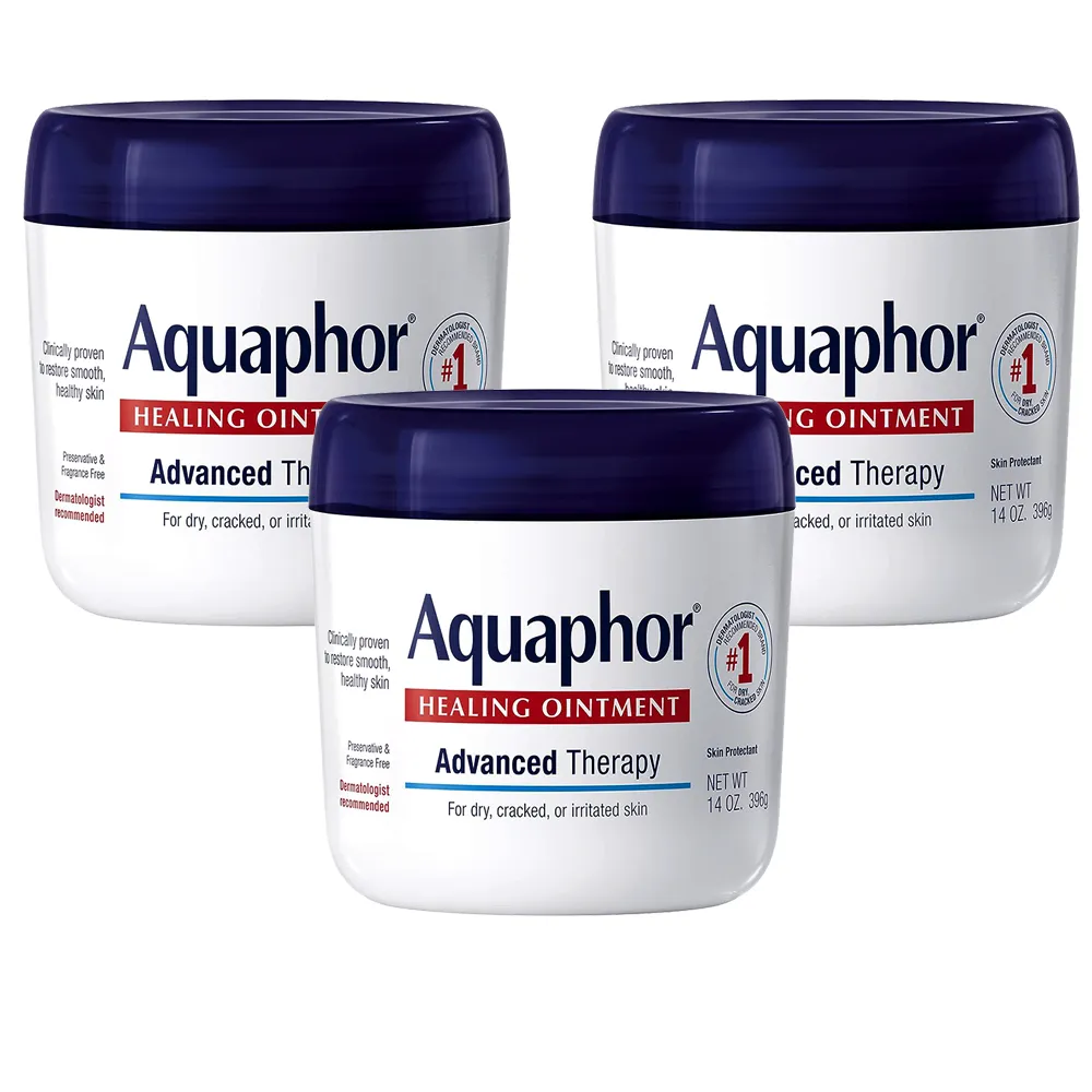 【Aquaphor】萬用修護膏396g超值3入組(國際航空版)