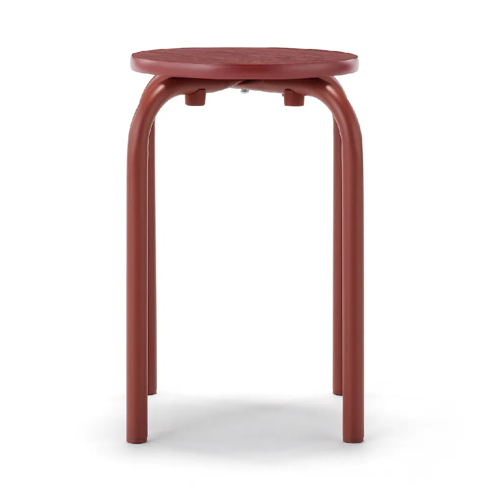【MUJI 無印良品】鋼製可堆疊椅凳 約寬28.5x深28.5x高45cm(共3色)