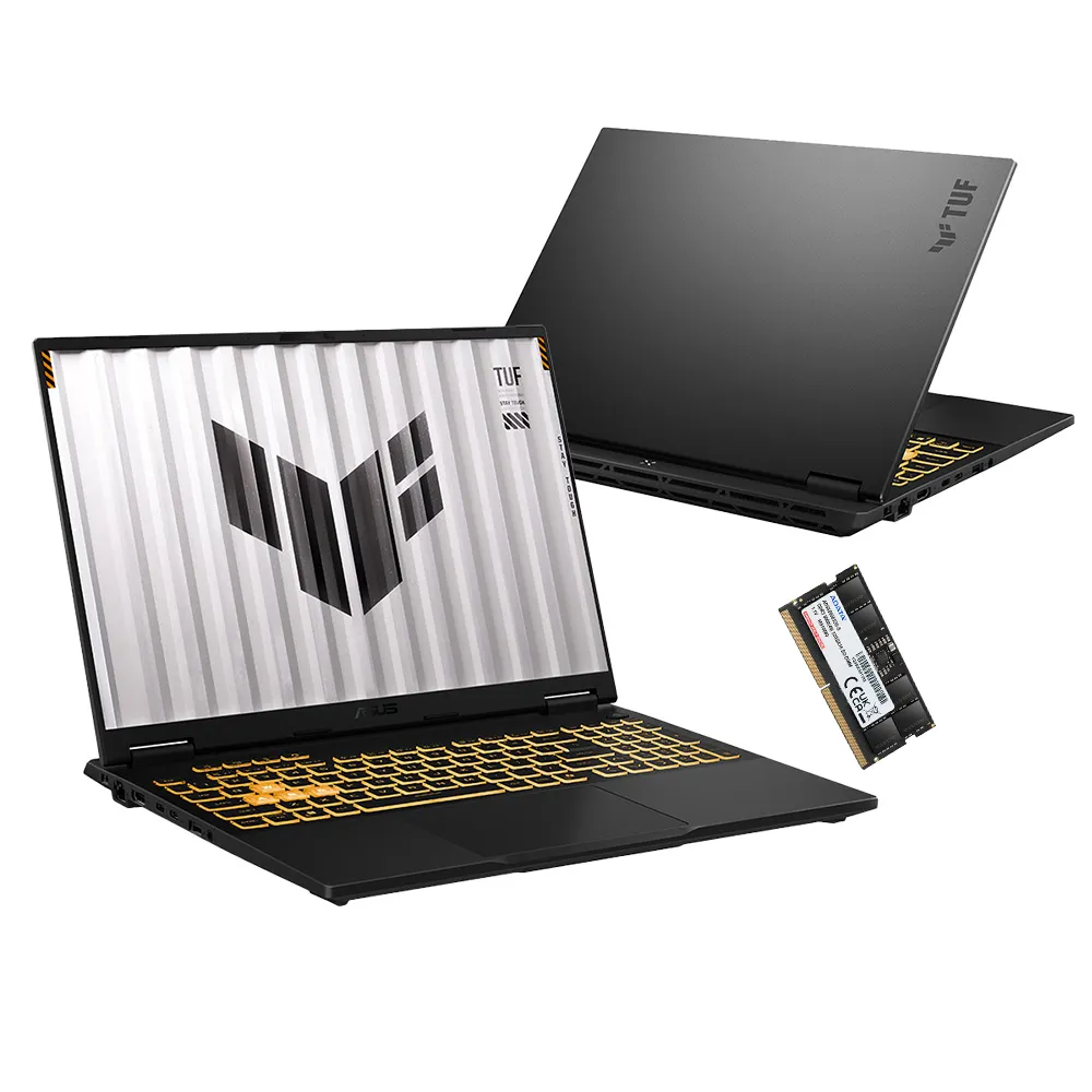 【ASUS 華碩】升級16G組★16吋i5 1TB GeForce RTX5060電競筆電(FX608JMR/i5-14450HX/16G/1T/W11)