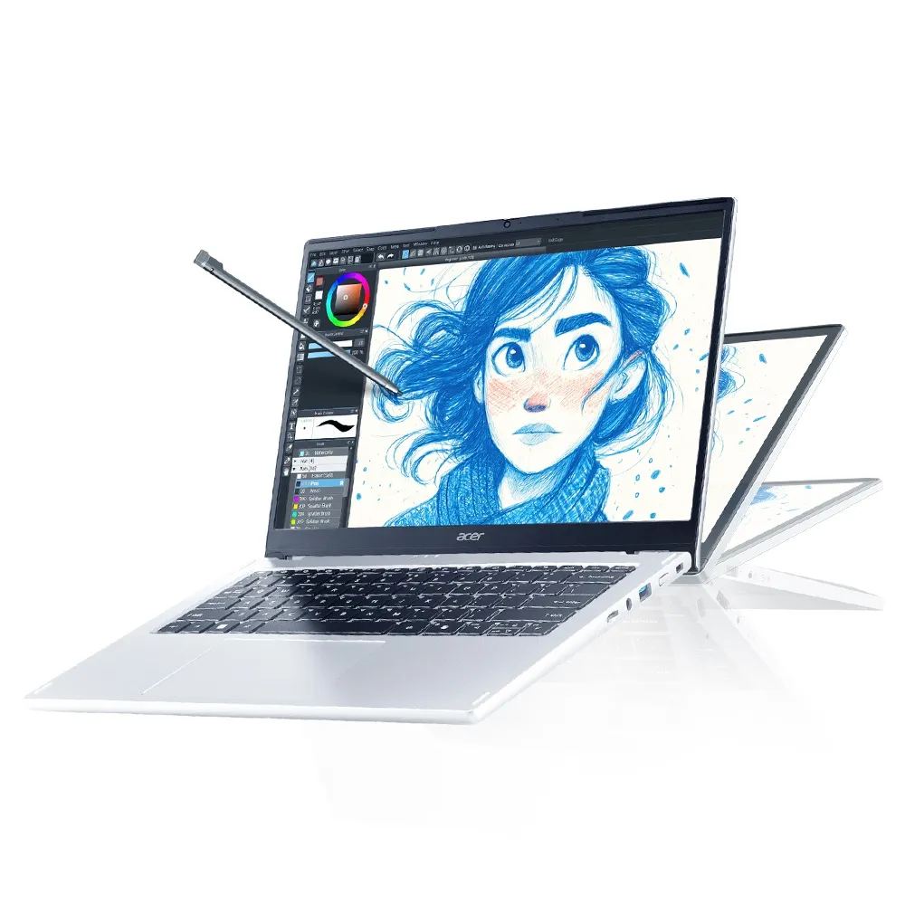【Acer 宏碁】14吋Ryzen AI 5 AI觸控翻轉筆電(Aspire Spin/ASP14-61N-R0ZS/R5-330/16G/512G/W11)