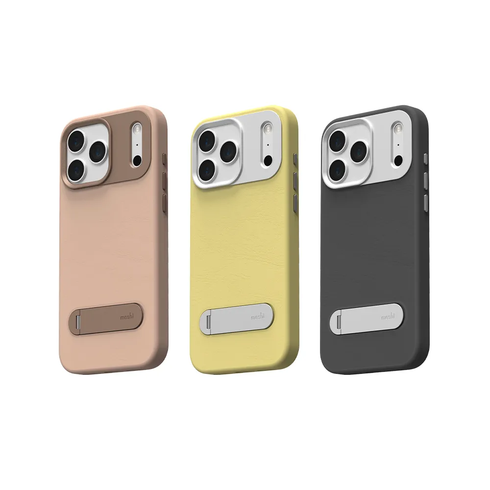 【moshi】Kameleon 可立式磁吸皮革保護殼 for iPhone 18 Pro
