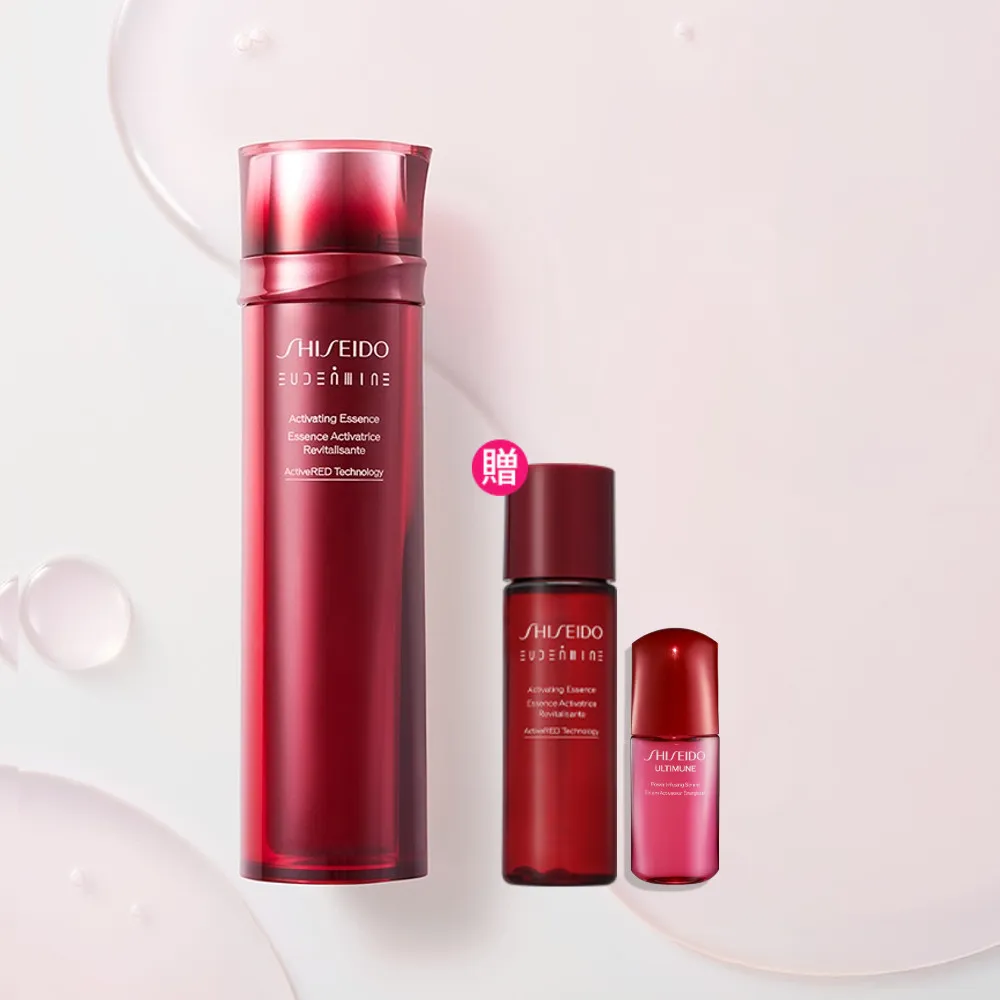 【SHISEIDO 資生堂國際櫃】紅色活酵超導奇蹟露 145mL(奇蹟露/化妝水/精華水/保濕)