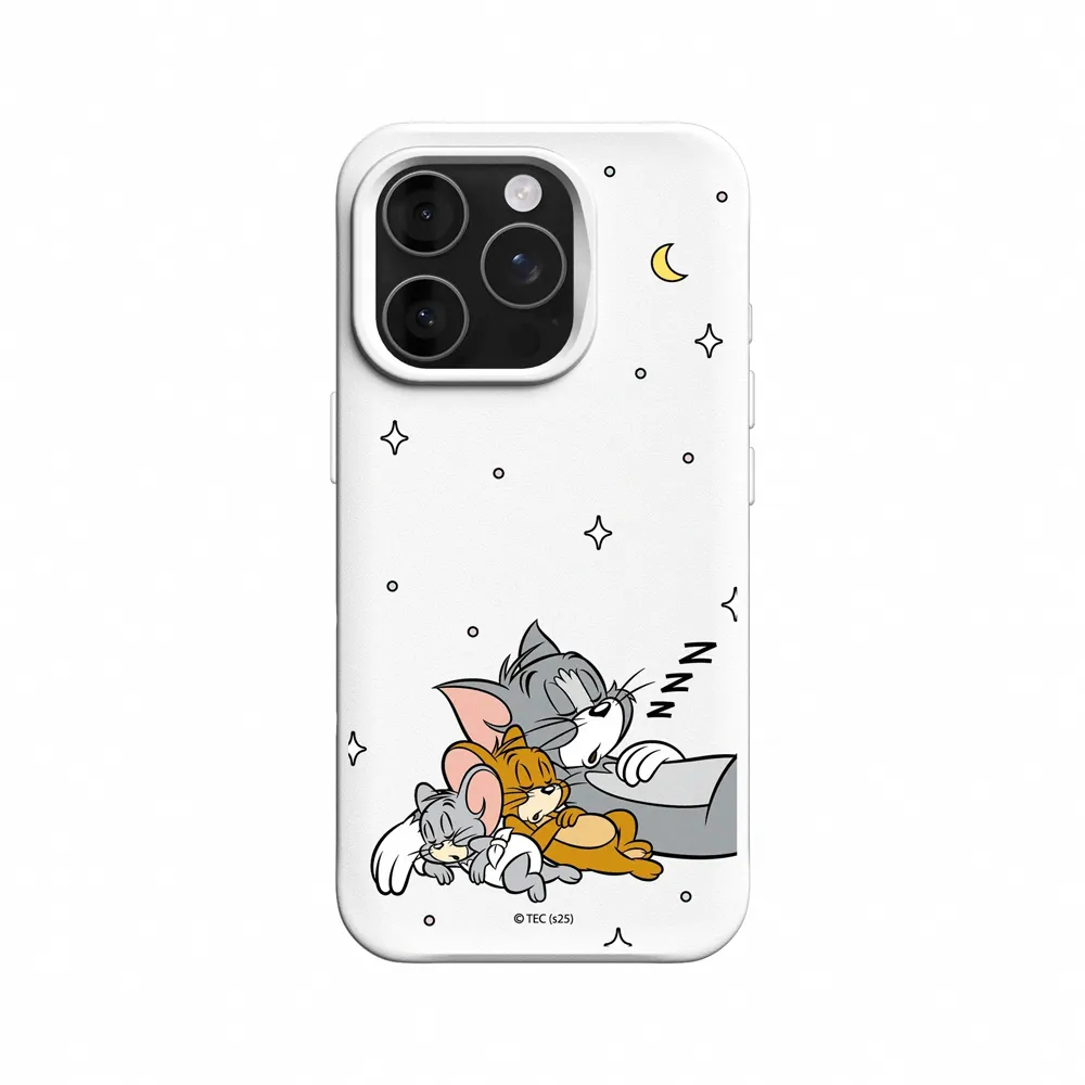 【RHINOSHIELD 犀牛盾】iPhone 16系列 SolidX 強化吸震緩衝防摔手機殼/睡覺好夥伴(湯姆貓與傑利鼠)