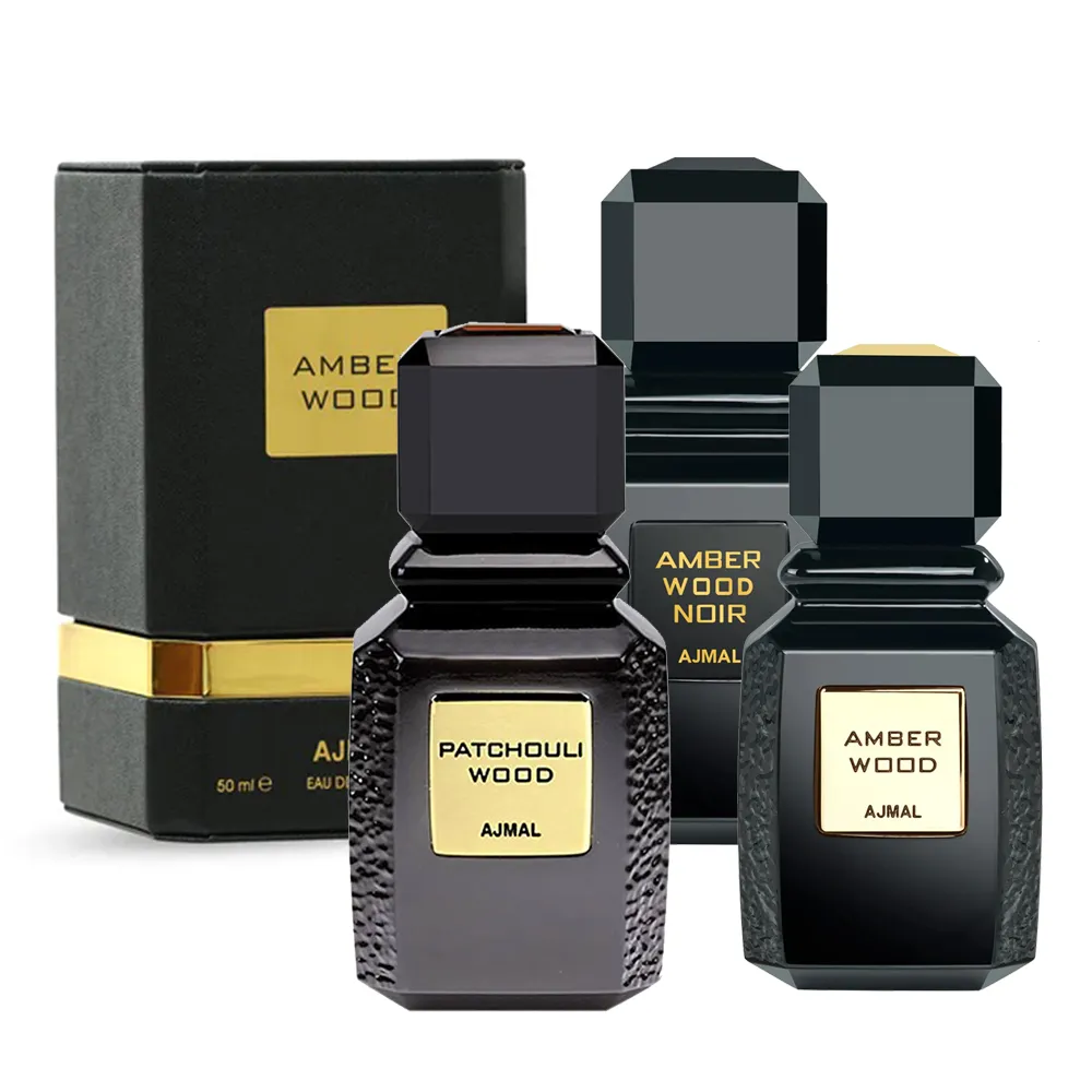 【Ajmal艾奇瑪爾】Amber Wood鎏木系列EDP淡香精香水50ml(杜拜原裝-專櫃公司貨)